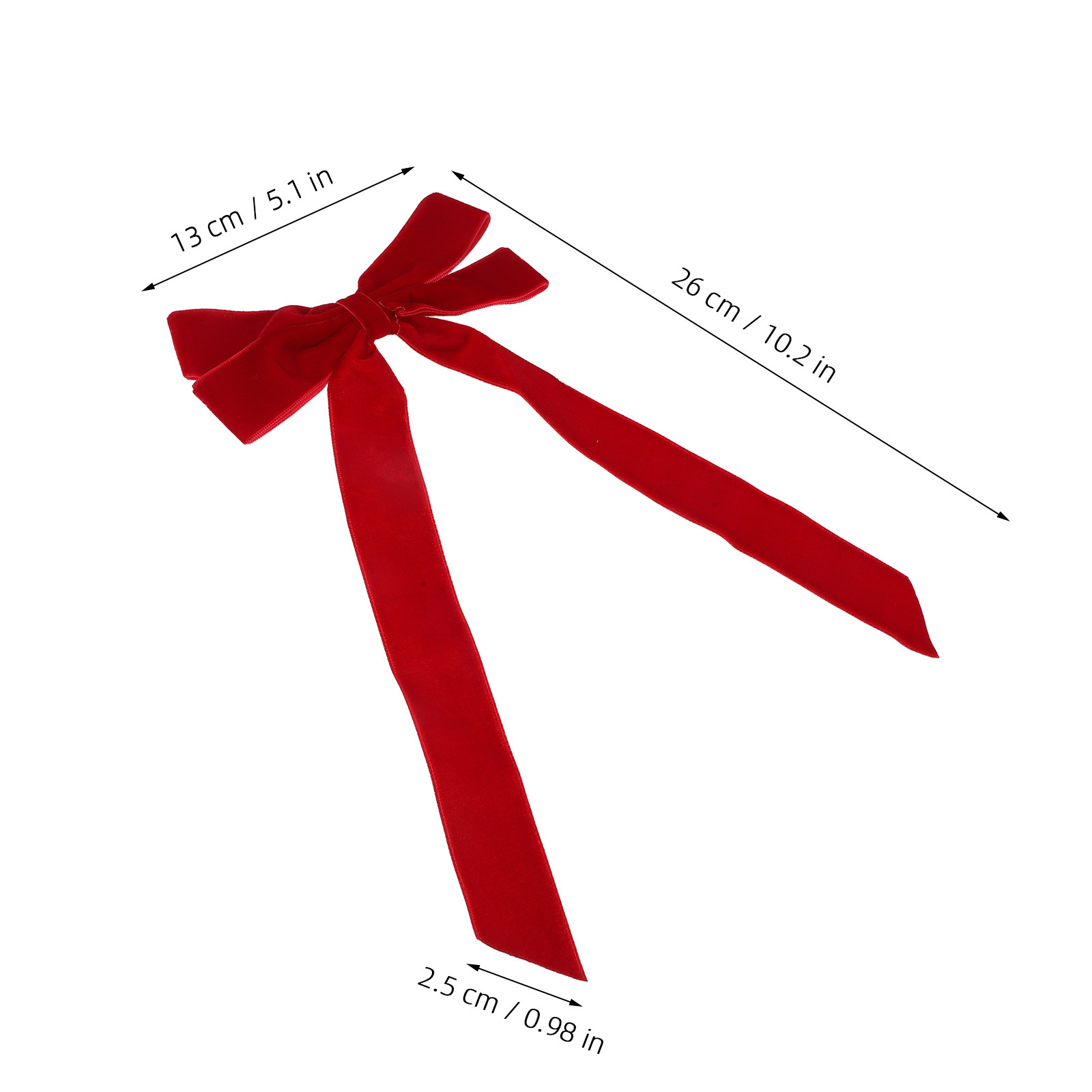 12 buah Pita Merah untuk Dekor - Bow Tie Pre Tied ulasan dan harga