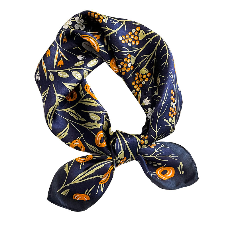 Syal Satin Persegi Sutra Asli  - Face Scarf Mask ulasan dan harga