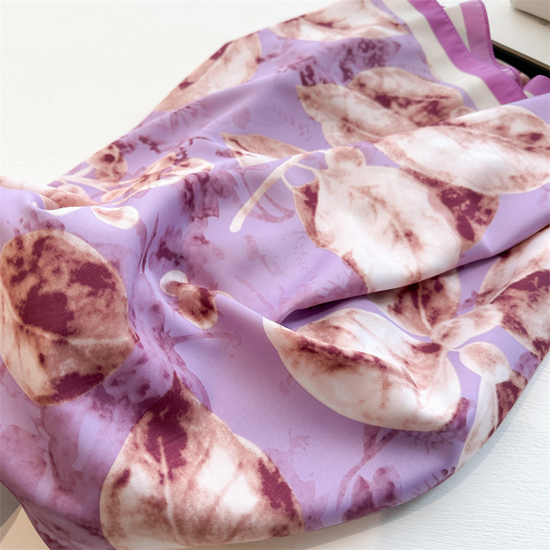 Retro 90cm dicetak syal perseg - Scarf Silk Square ulasan dan harga
